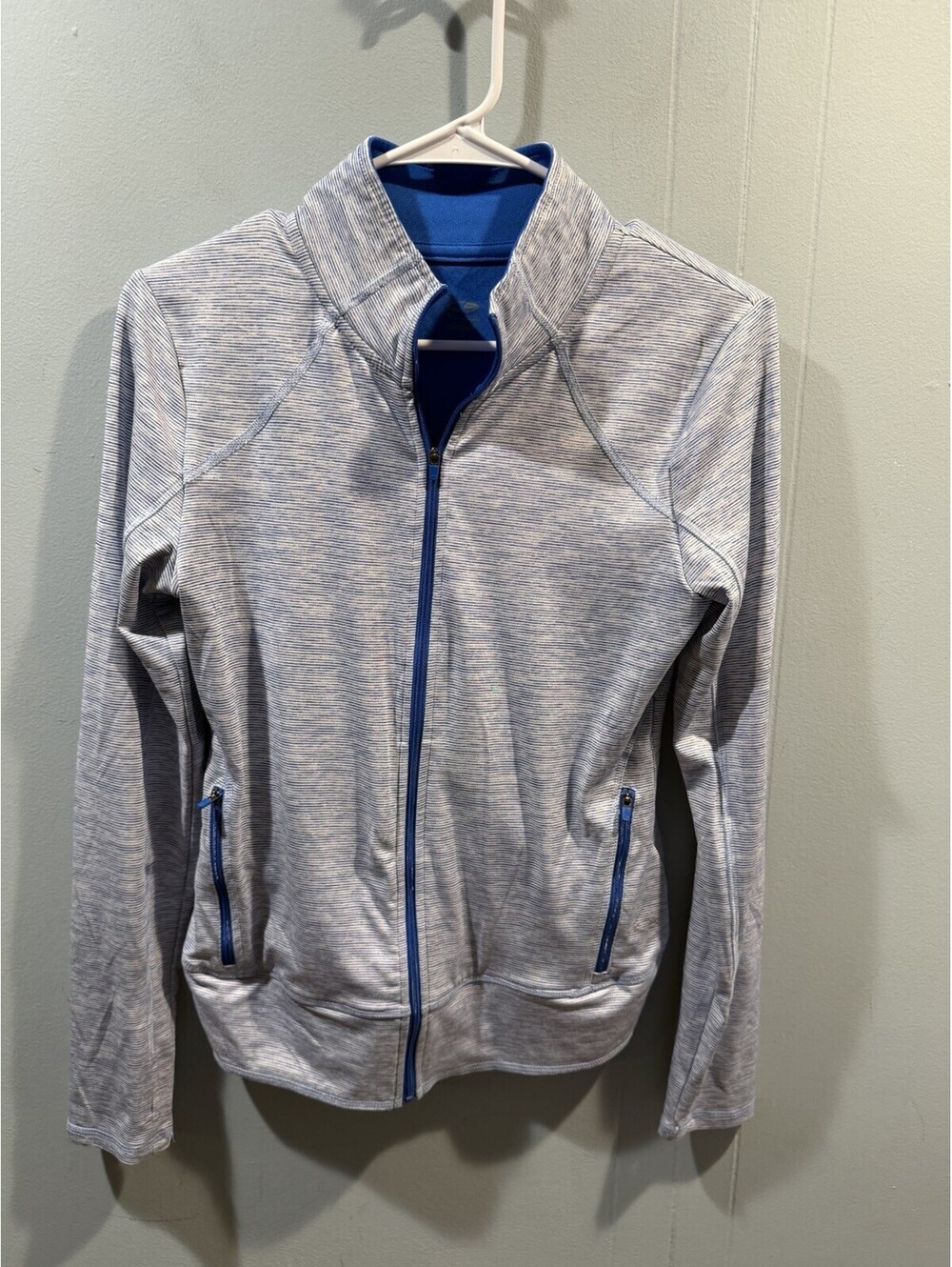 Womens CG Champion Duo Dry Athletic Jacket Size Small Blue